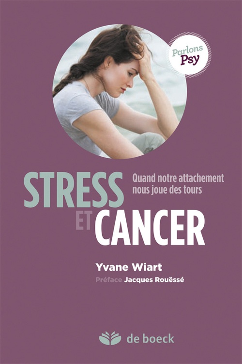ebook cover of Stress et cancer, by Yvane Wiart