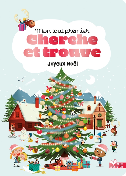 ebook cover of Mon tout premier cherche et trouve - Noël, by Romain Guyard