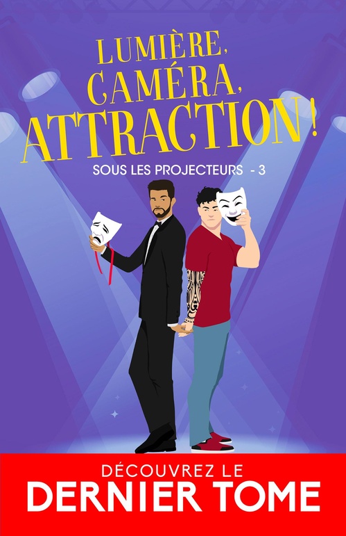 ebook cover of Lumière, caméra, attraction !, by Joanna Chambers, Sally Malcolm