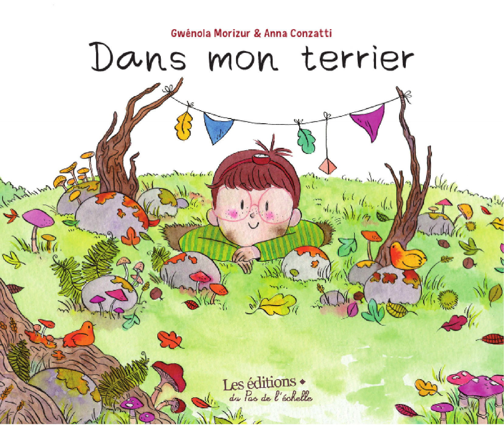 ebook cover of Dans mon terrier, by Anna Conzatti, Gwénola Morizur