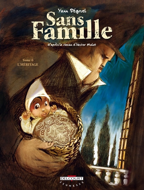 Couverture ebook de Sans famille T06 - L'Héritage, de Degruel-Y