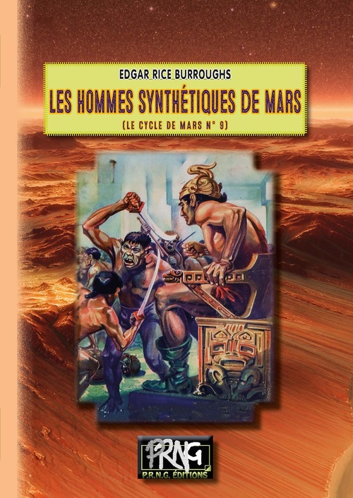 ebook cover of Les Hommes synthétiques de Mars (Cycle de Mars n° 9), by Edgar Rice Burroughs