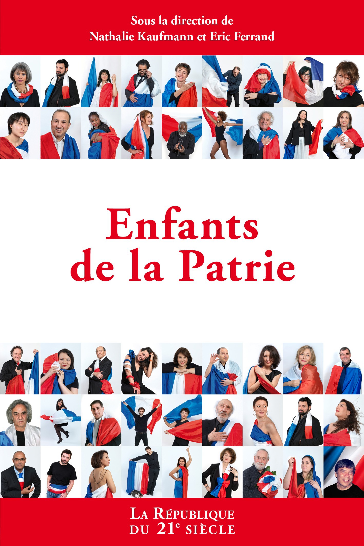 Couverture ebook de Enfants de la patrie, de Collectif, Eric Ferrand, Nathalie Kaufmann