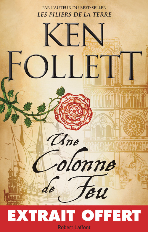 ebook cover of Une Colonne de feu - Extrait gratuit, by Ken Follett