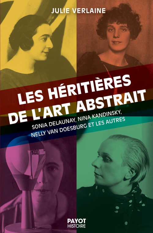 Couverture ebook de Les héritières de l'art abstrait, de Julie Verlaine
