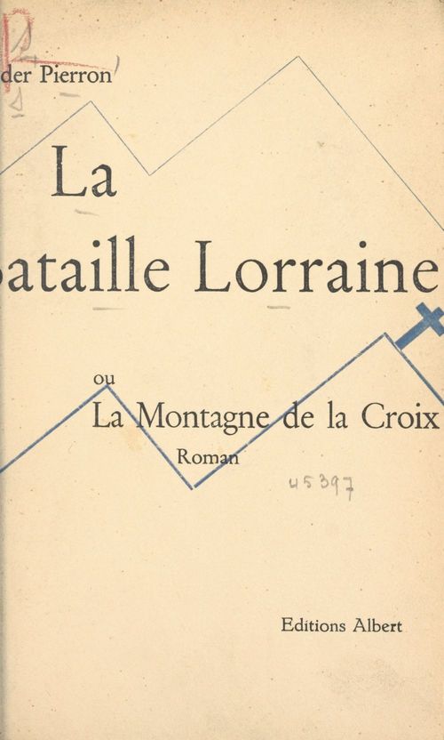ebook cover of La bataille lorraine, by Sander Pierron