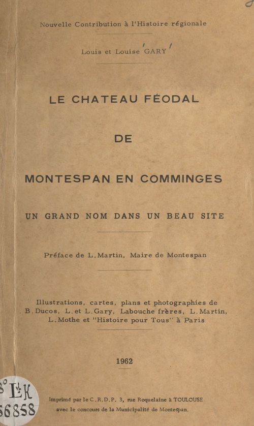 ebook cover of Le château féodal de Montespan en Comminges, by Louis Gary, Louise Gary