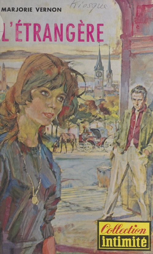 Couverture ebook de L'étrangère, de Marjorie Vernon