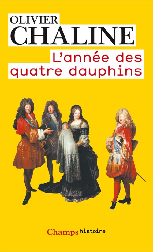 ebook cover of L'année des quatre dauphins, by Olivier Chaline