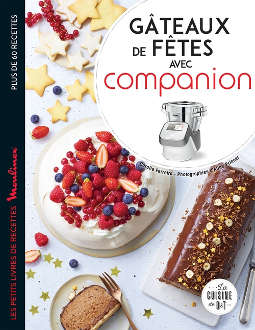 Couverture ebook de Gâteaux de fêtes avec Companion, de Coralie Ferreira