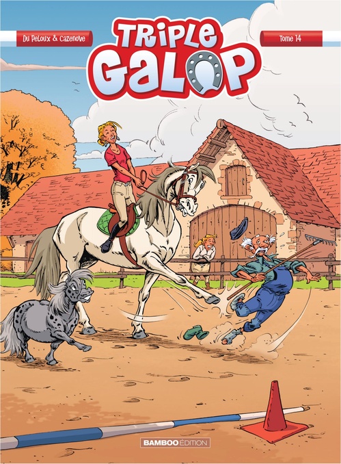 ebook cover of Triple Galop - Tome 14, by Christophe Cazenove, Benoît Du Peloux
