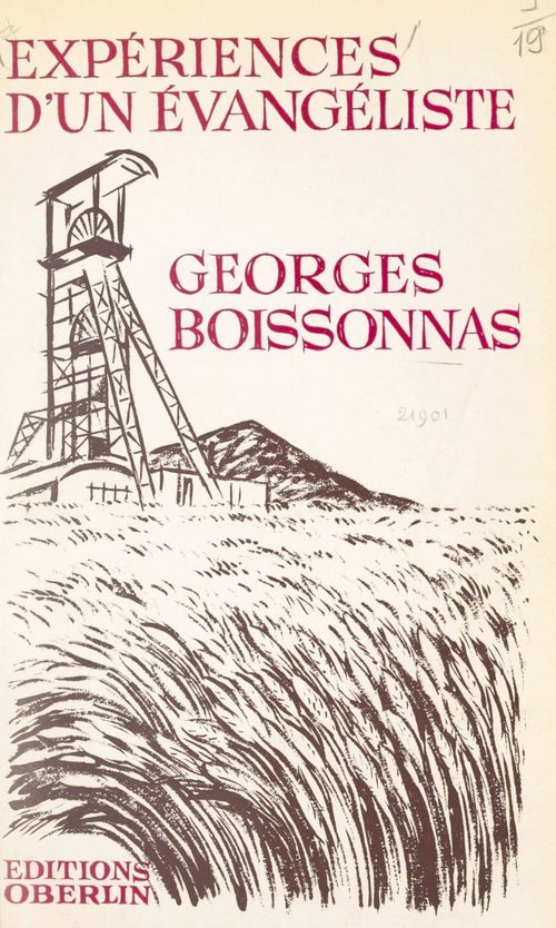 Couverture ebook de Georges Boissonnas, expériences d'un Évangéliste, de Gabrielle Boissonnas