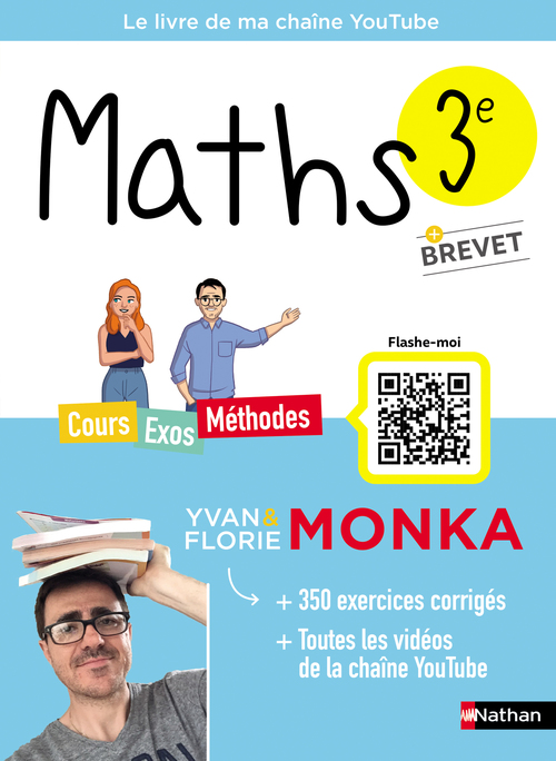 ebook cover of Maths 3e avec Yvan Monka, by Yvan Monka, Florie Monka