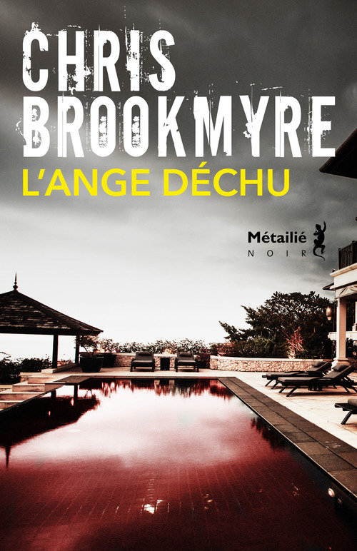ebook cover of L'Ange déchu, by Chris Brookmyre