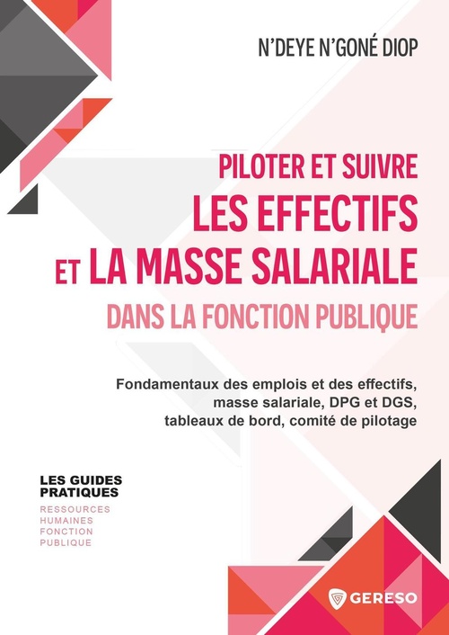 ebook cover of Piloter et suivre les effectifs et la masse salariale dans la fonction publique, by N´Deye N´GONÉ DIOP