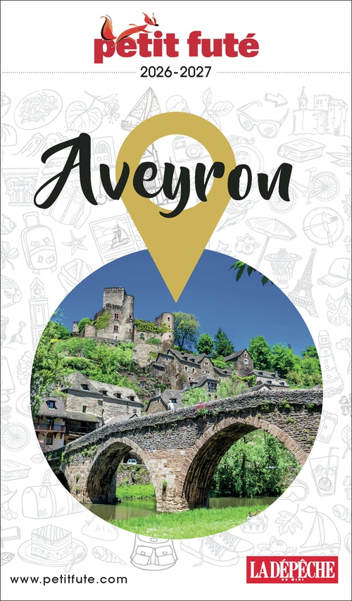 Couverture ebook de Guide Aveyron 2026 Petit Futé, de Dominique Auzias, Jean-Paul Labourdette