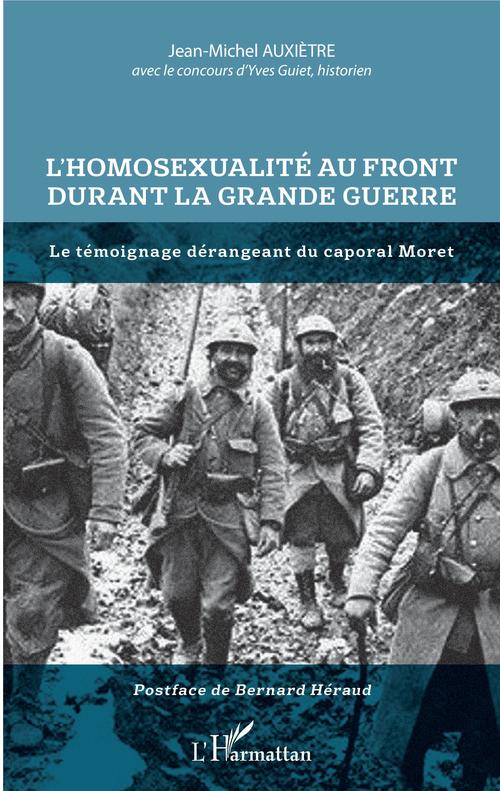 Couverture ebook de L'homosexualité au front durant la Grande Guerre, de Jean-Michel Auxiètre