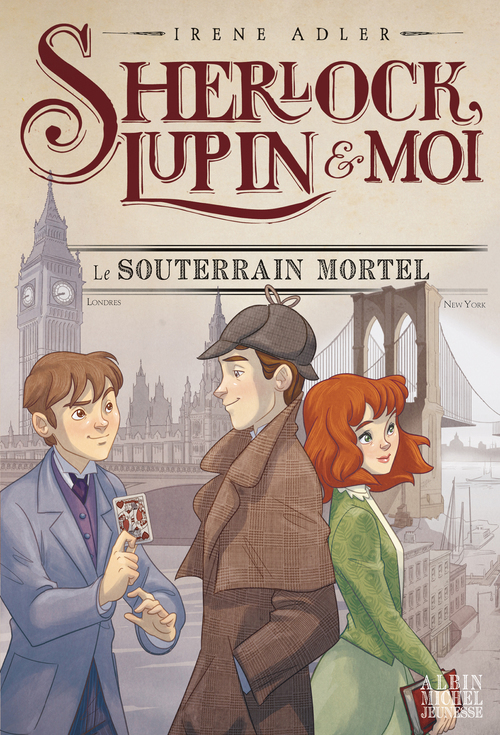 Couverture ebook de Le Souterrain mortel, de Irene Adler