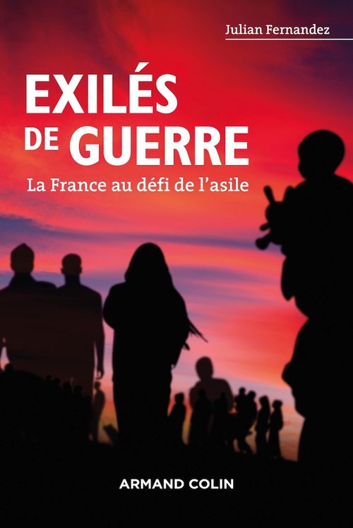 ebook cover of Exilés de guerre, by Julian Fernandez
