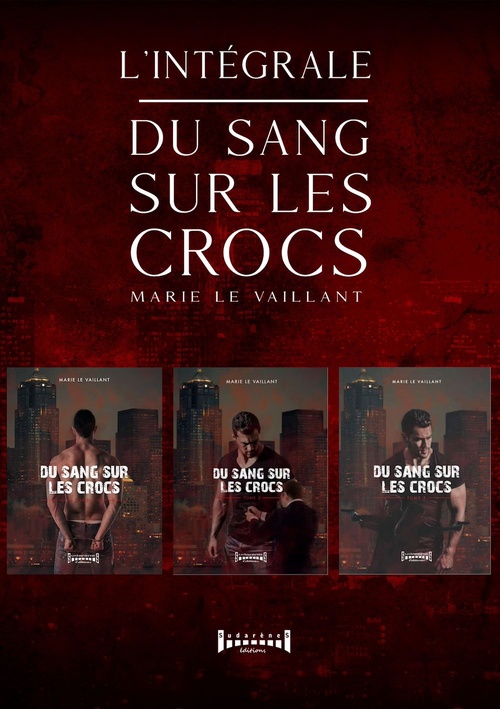 Couverture ebook de Du sang sur les crocs, de Marie Le Vaillant