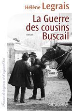 Couverture ebook de La Guerre des cousins Buscail, de Hélène Legrais