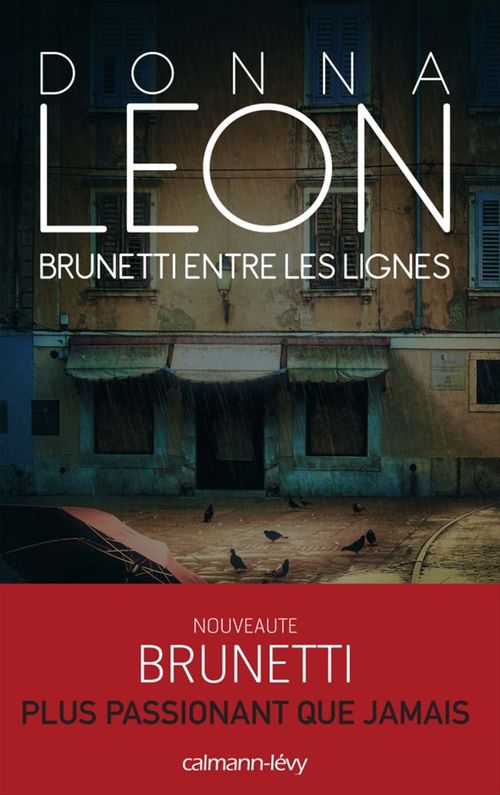 Couverture ebook de Brunetti entre les lignes, de Donna Leon