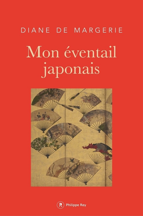Couverture ebook de Mon éventail japonais, de Diane de Margerie