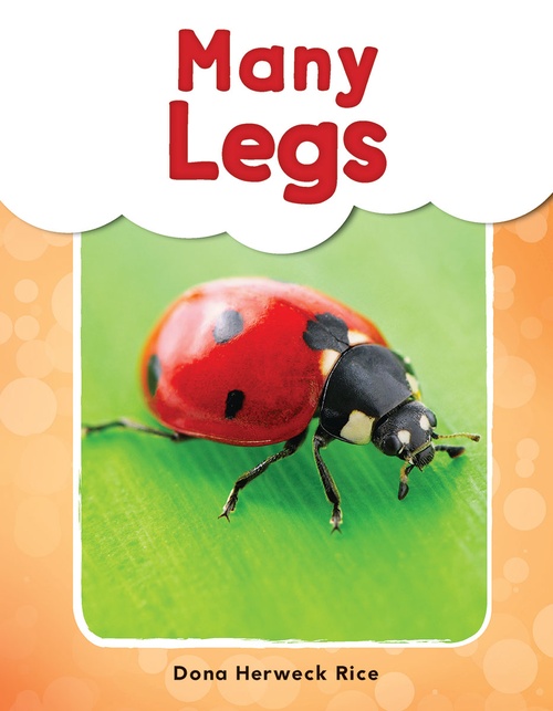 ebook cover of Many Legs, by Dona Herweck Rice