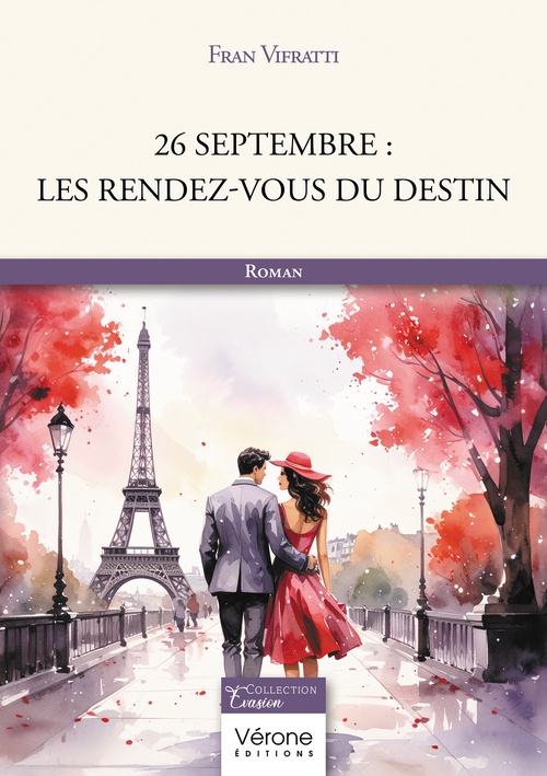 Couverture ebook de 26 septembre : Les rendez-vous du destin, de Fran Vifratti