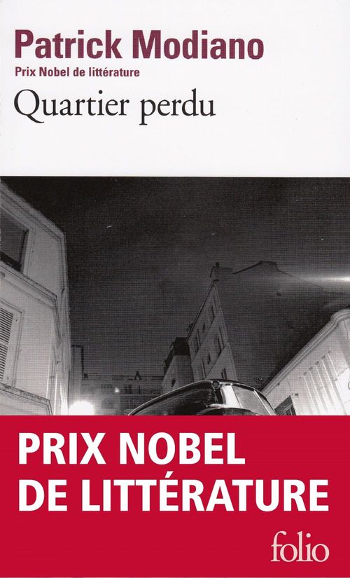 Couverture ebook de Quartier perdu, de Patrick Modiano