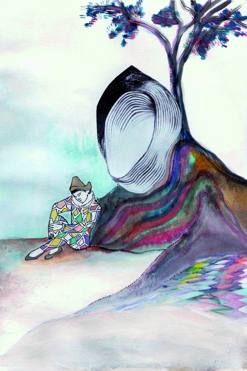Couverture ebook de L'Arlequin poivre et sel, de Gilles Paquelier