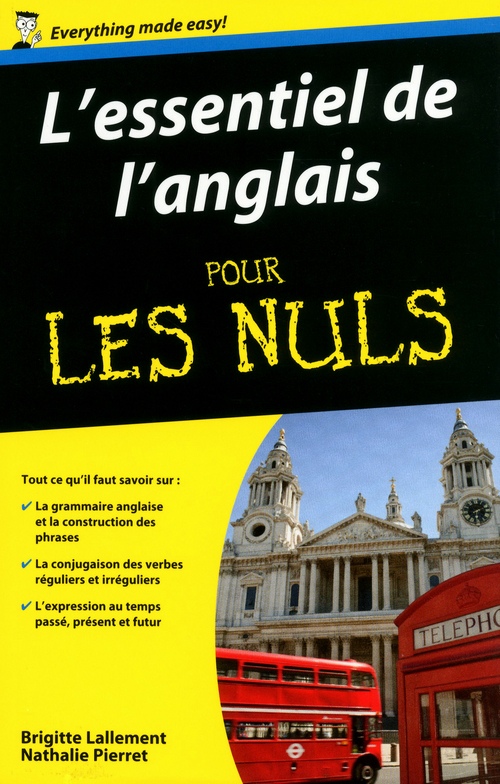 ebook cover of Essentiel de l'anglais pour les nuls, by Brigitte Lallement, Nathalie Pierret-Lallement