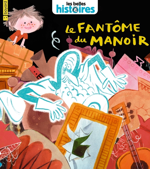 ebook cover of Le fantôme du manoir, by Jean-Pierre Courivaud