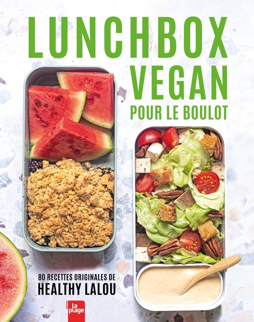 ebook cover of Lunch Box Vegan pour le boulot, by Healthy lalou