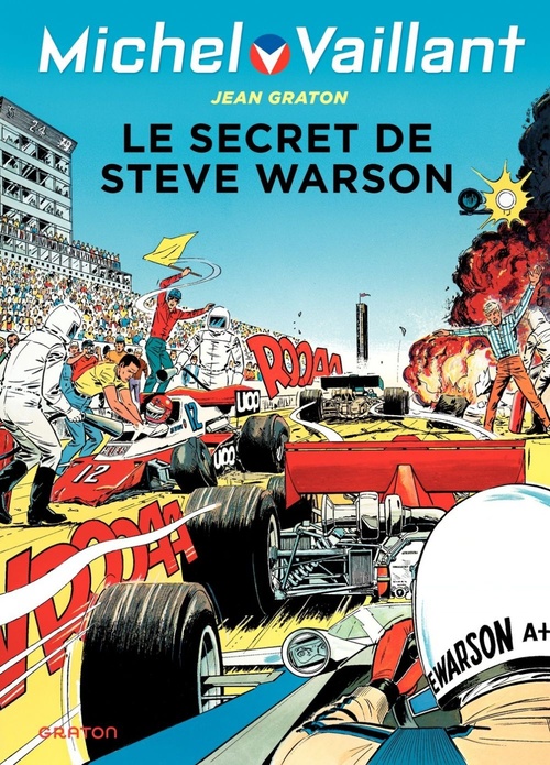 Couverture ebook de Michel Vaillant - Tome 28 - Le secret de Steve Warson, de Jean Graton
