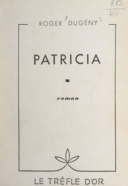 Couverture ebook de Patricia, de Roger Dugeny