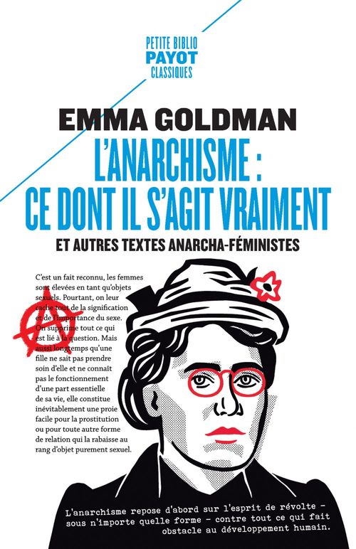 Couverture ebook de L'anarchisme : ce dont il s'agit vraiment, de Emma Goldman