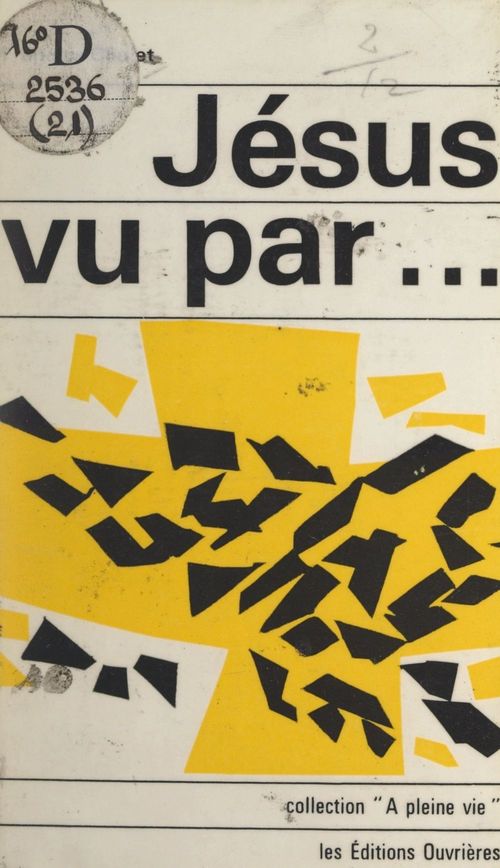 Couverture ebook de Jésus vu par ..., de Francois Chalet
