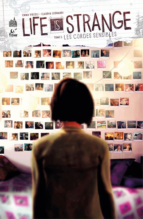 Couverture ebook de Life is Strange - Tome 3 - Les cordes sensibles, de Emma Vieceli