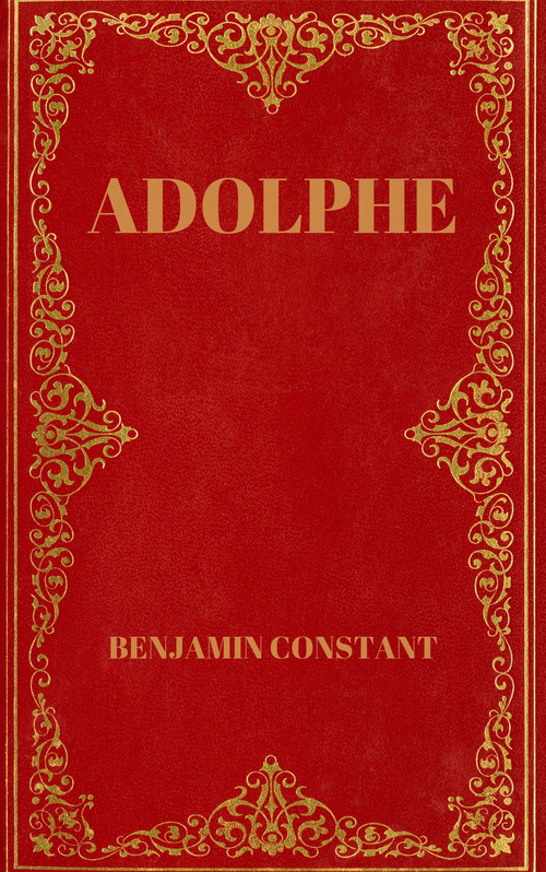 ebook cover of Adolphe, by Benjamin Constant