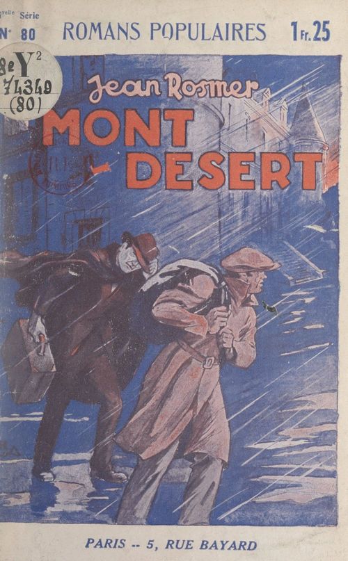 Couverture ebook de Mont-Désert, de Jean Rosmer