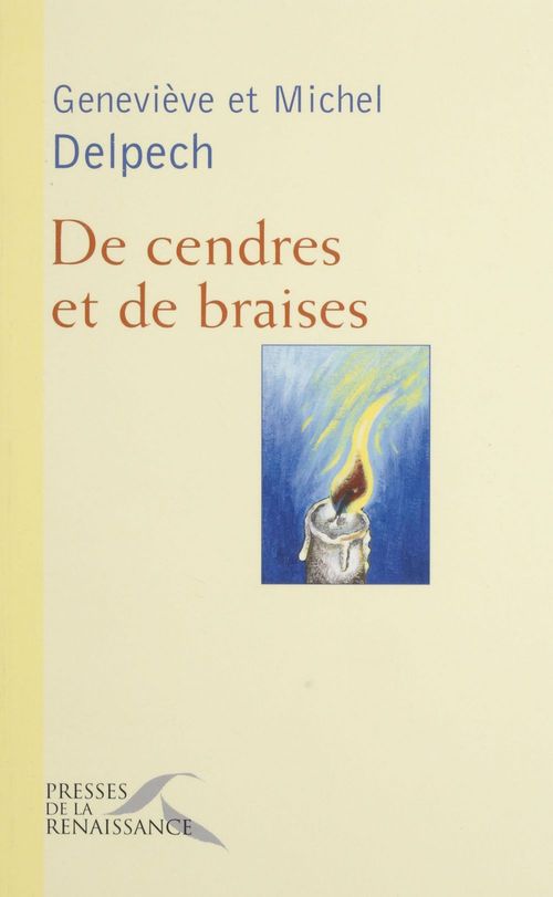 ebook cover of De cendres et de braises, by Delpech
