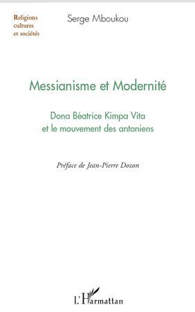 Couverture ebook de Messianisme et modernité, de Serge Mboukou
