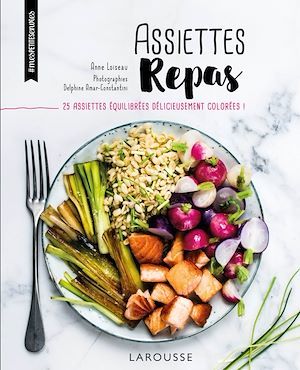 Couverture ebook de Assiettes repas, de Anne Loiseau