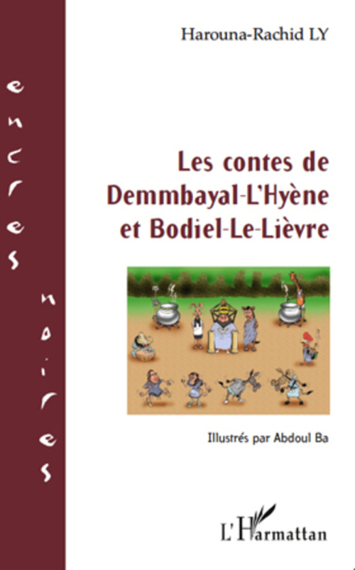 ebook cover of Les contes de Demmbayal-L'Hyène et Bodiel-Le-Lièvre, by Harouna-rachid Ly