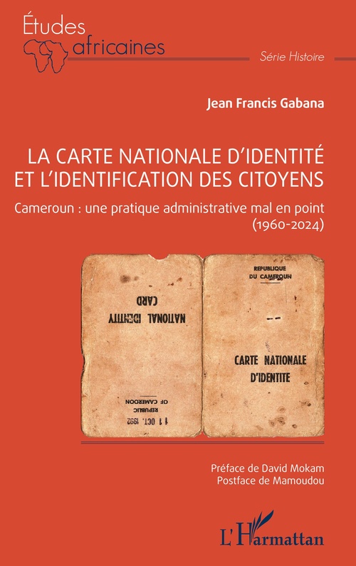 Couverture ebook de La carte nationale d´identité et l´identification des citoyens, de Jean Francis Gabana