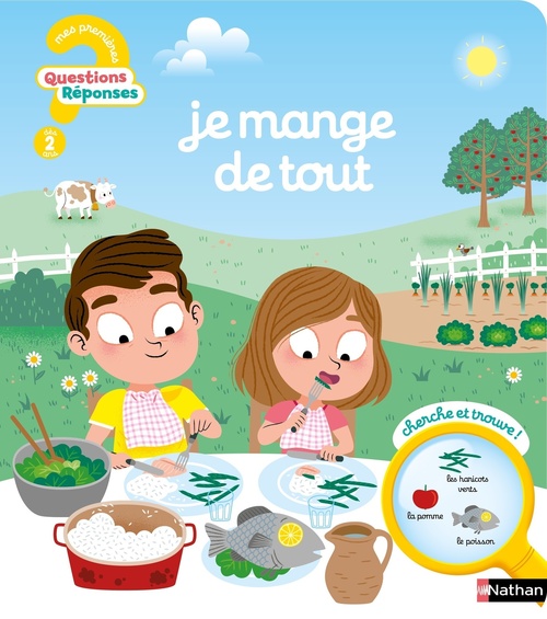 Couverture ebook de Je mange de tout, de Gaëlle Bouttier-Guérive