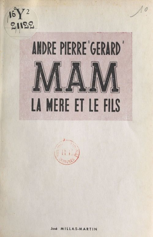 Couverture ebook de Mam, de Andre Pierre Gerard