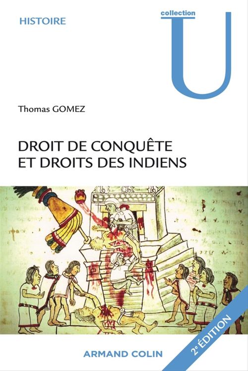 Couverture ebook de Droit de conquête et droits des Indiens, de Thomas Gomez