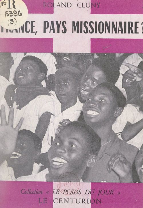 Couverture ebook de France, pays missionnaires ?, de Roland Cluny